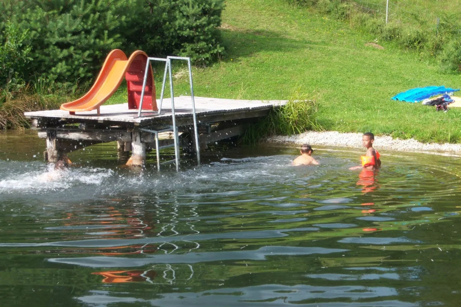 Haus Huber-Tuinen zomer