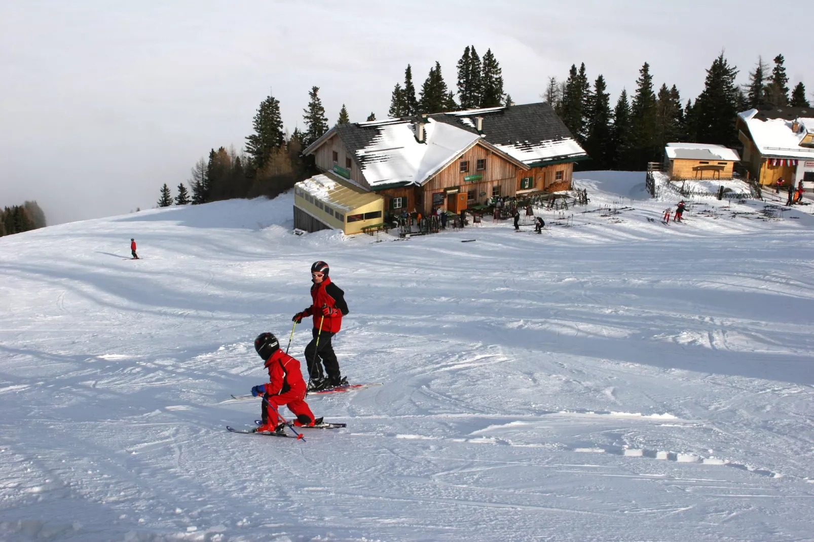 Almhaus Koralmblick-Gebied winter 20km