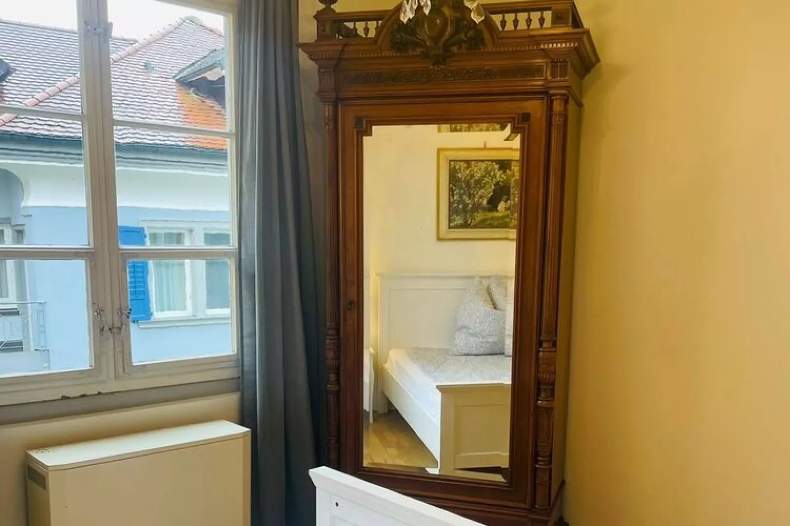 4-Raum-App 128 qm-Slaapkamer