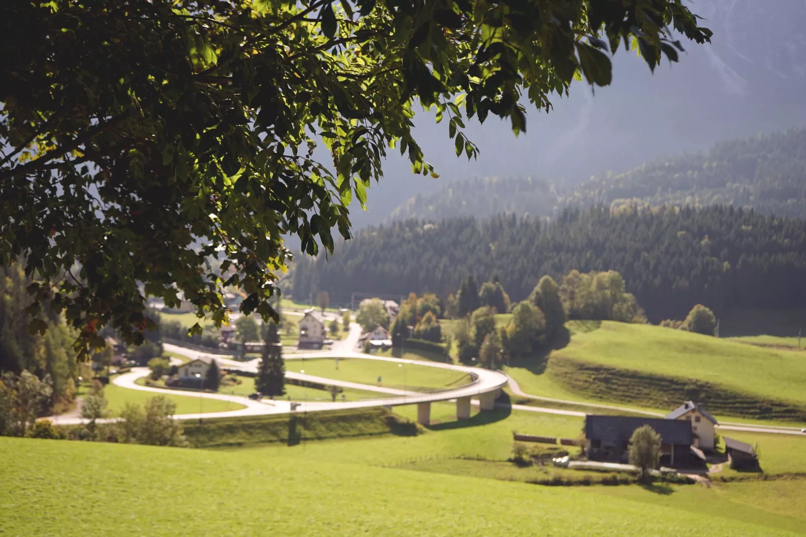 Kulmhof Tauplitz-Gebieden zomer 1km