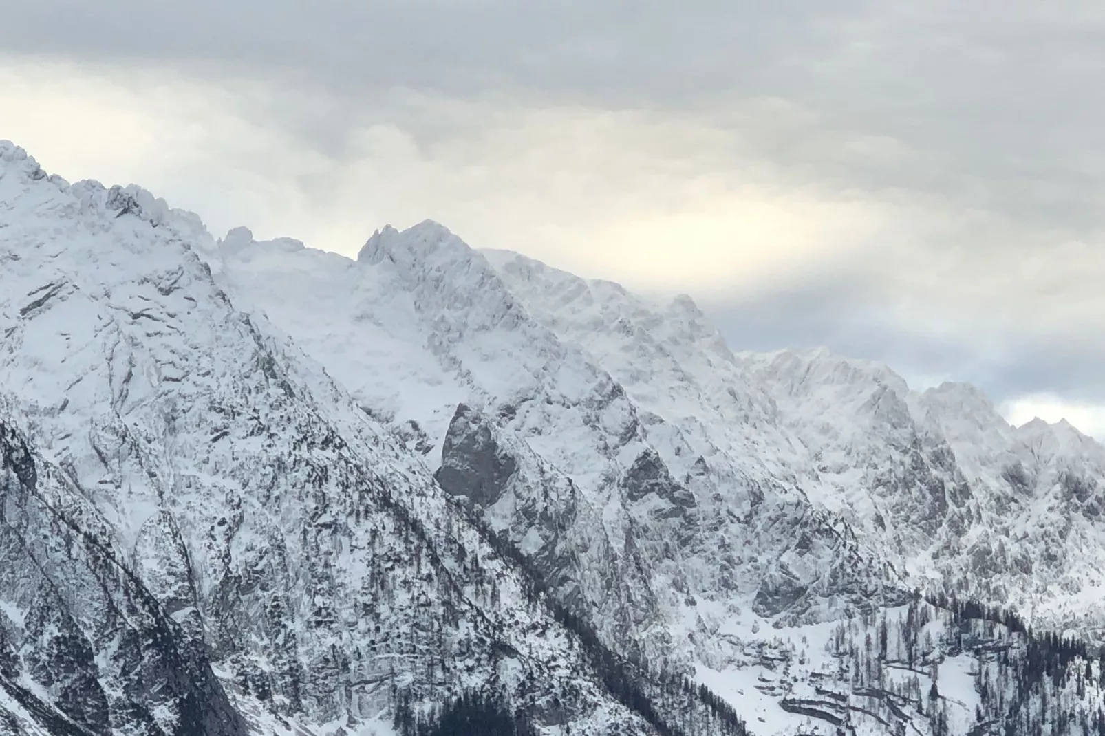 Holzchalet Tauplitz-Gebied winter 1km