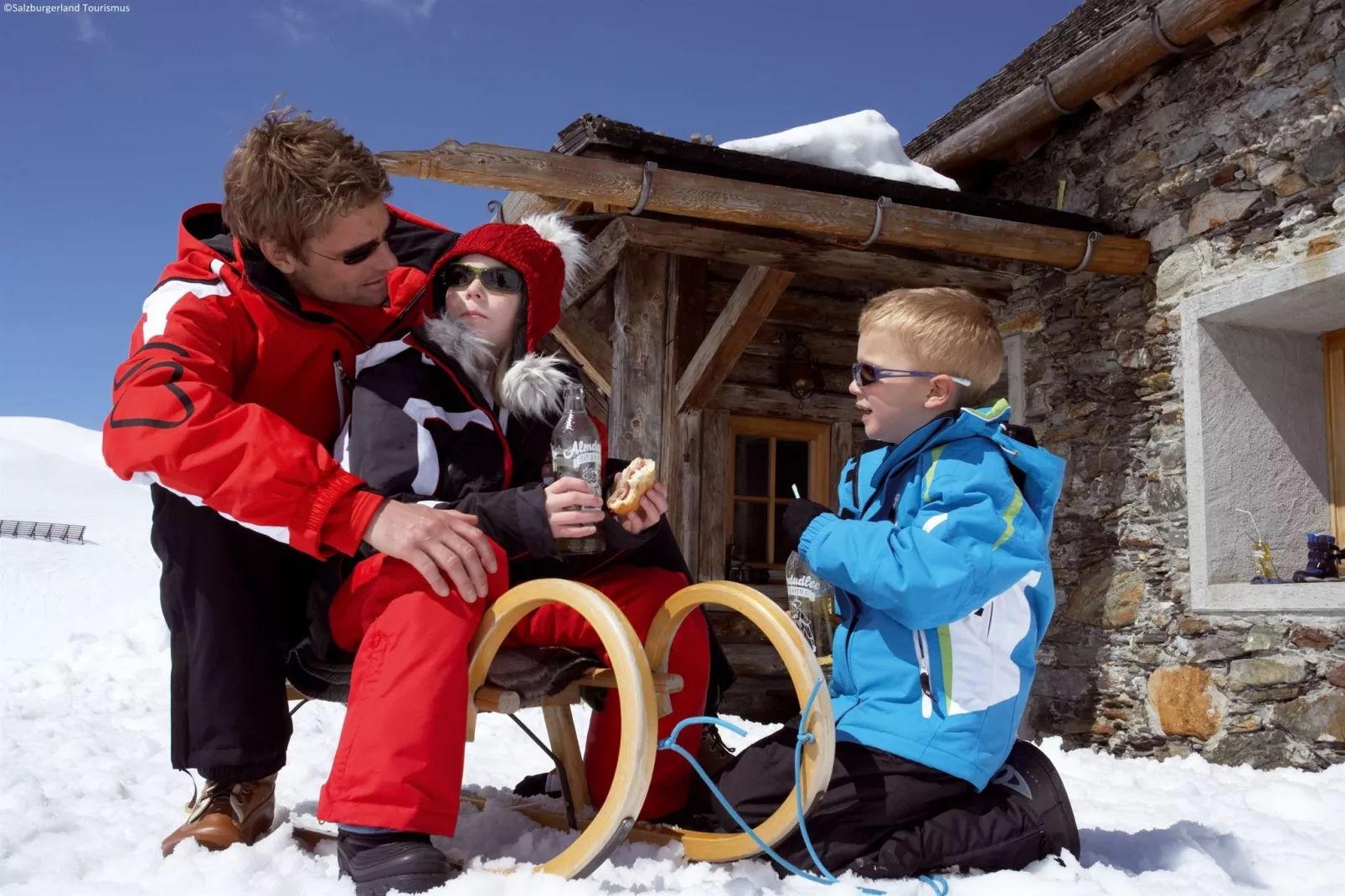 Holzchalet Tauplitz-Gebied winter 20km