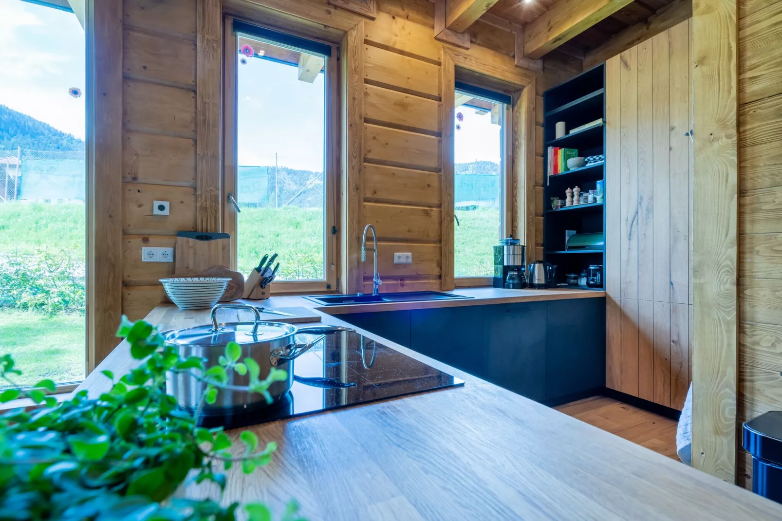 Holzchalet Tauplitz-Keuken