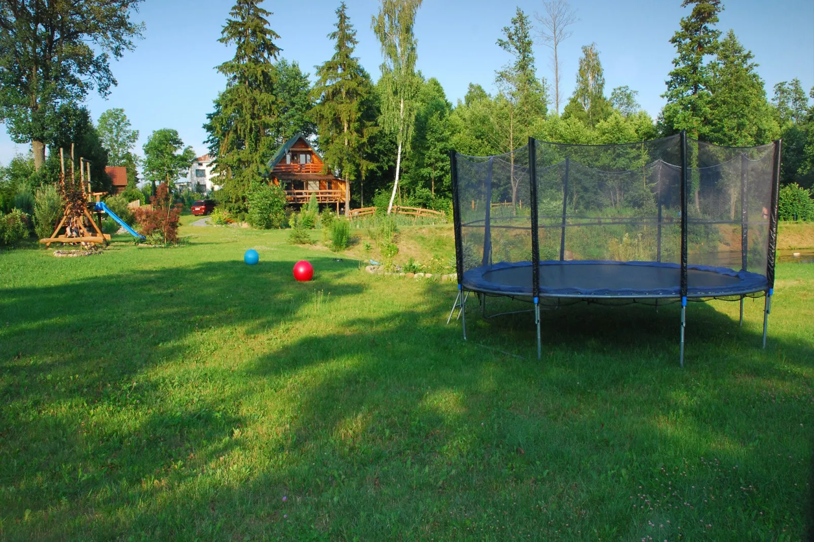 House Gajewo in Podlasie-Tuinen zomer