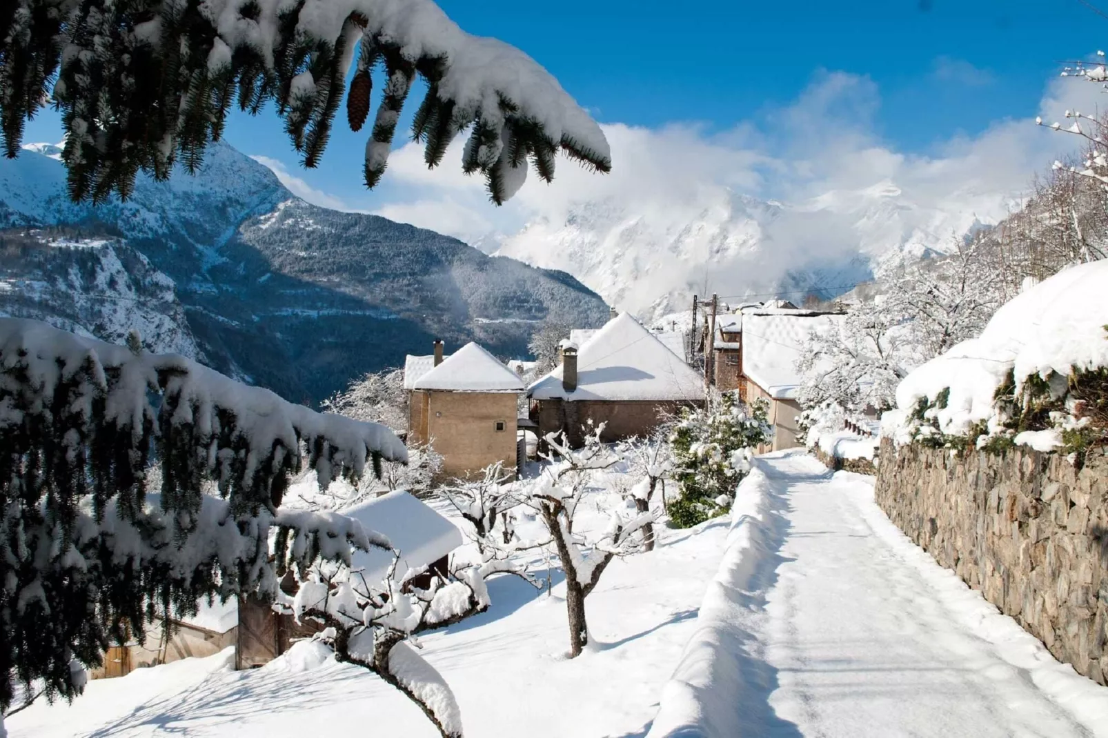 Les Écrins d'Auris-Gebied winter 5km