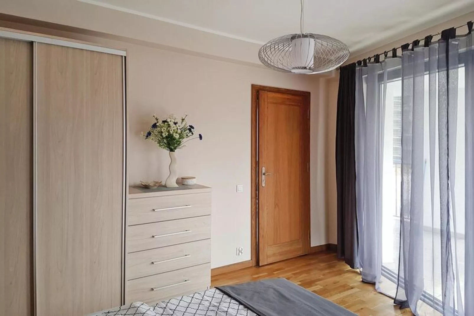 Modern apartment in Miedzyzdroje 100m from the sea 55 qm Typ A App-Slaapkamer