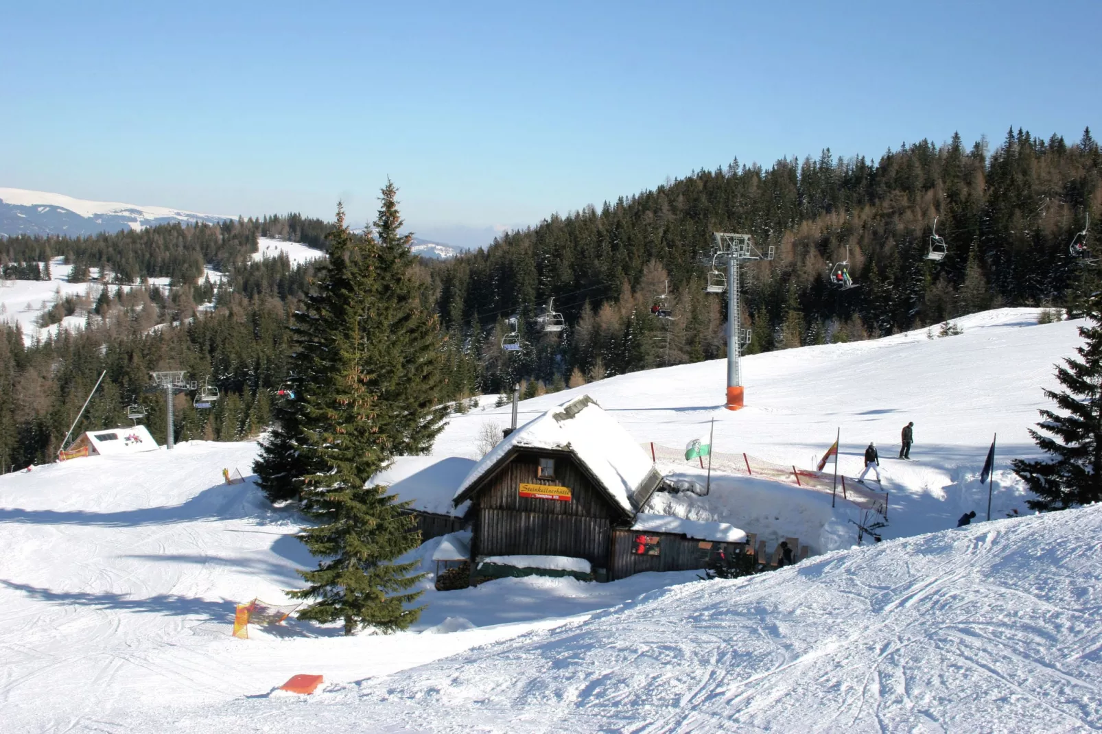 Brentlhütte-Gebied winter 20km