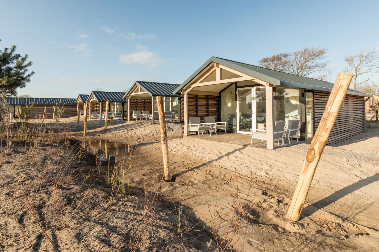 Sea Lodges Ameland 3-Uitzicht zomer