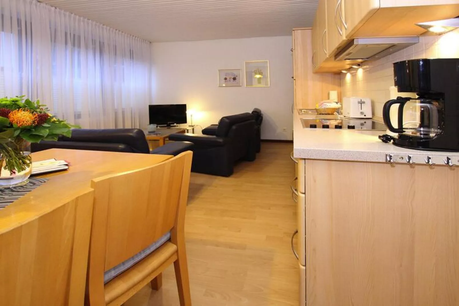 Apartementhaus Helene Wohnung 2 - Westerland-Keuken