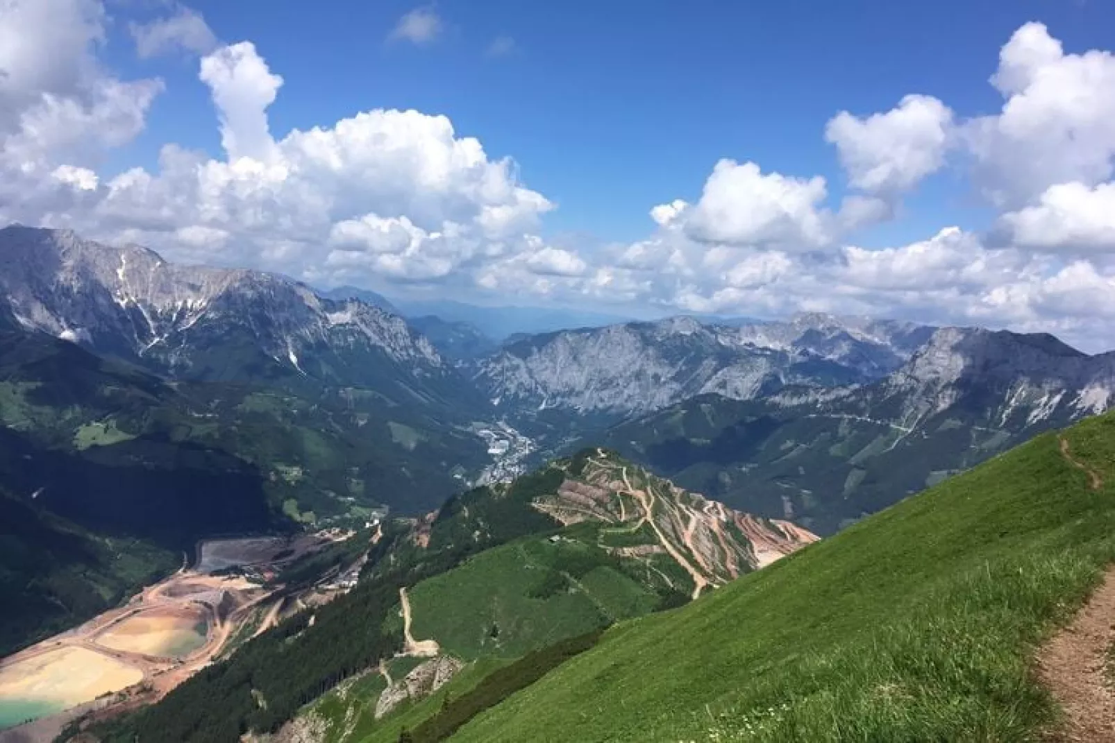 Hüttendorf Praebichl-Gebieden zomer 5km