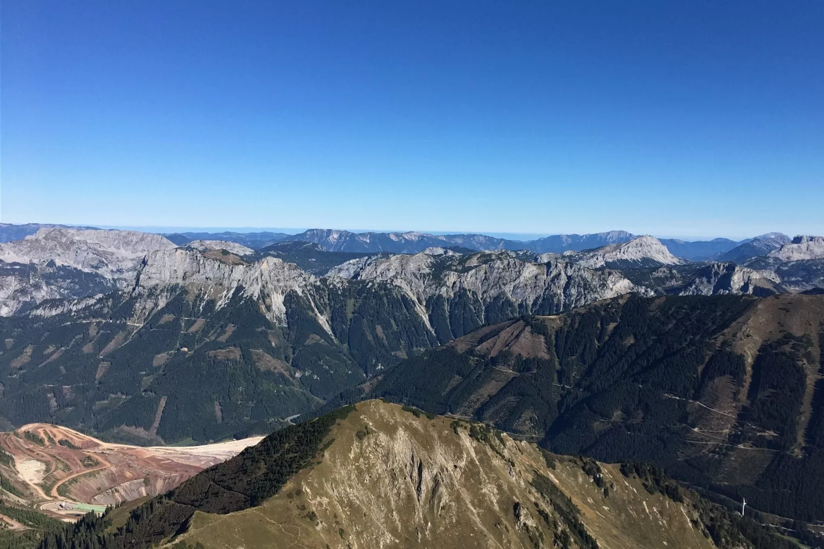 Hüttendorf Praebichl-Gebieden zomer 5km