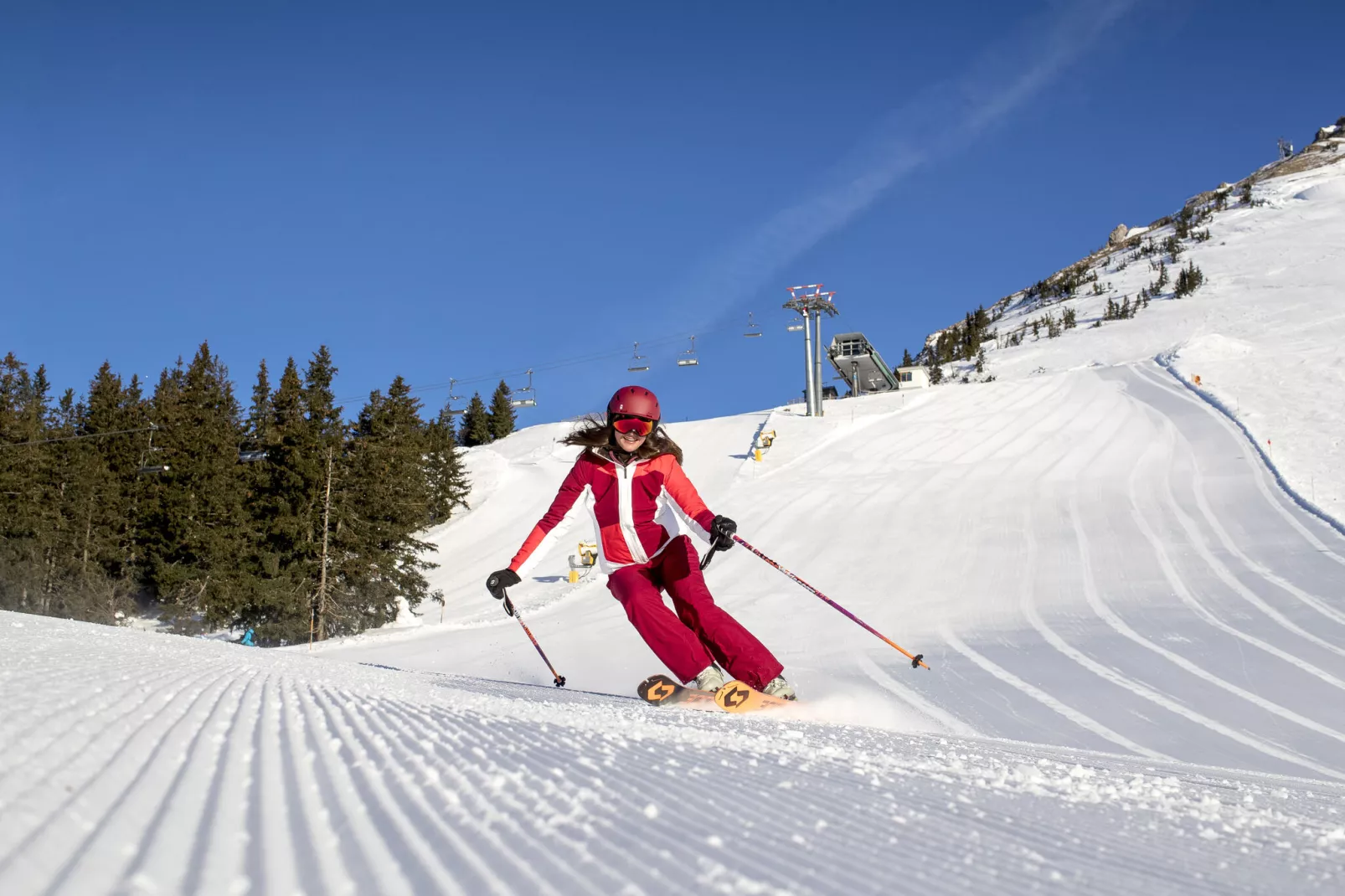 Hüttendorf Praebichl-Gebied winter 5km