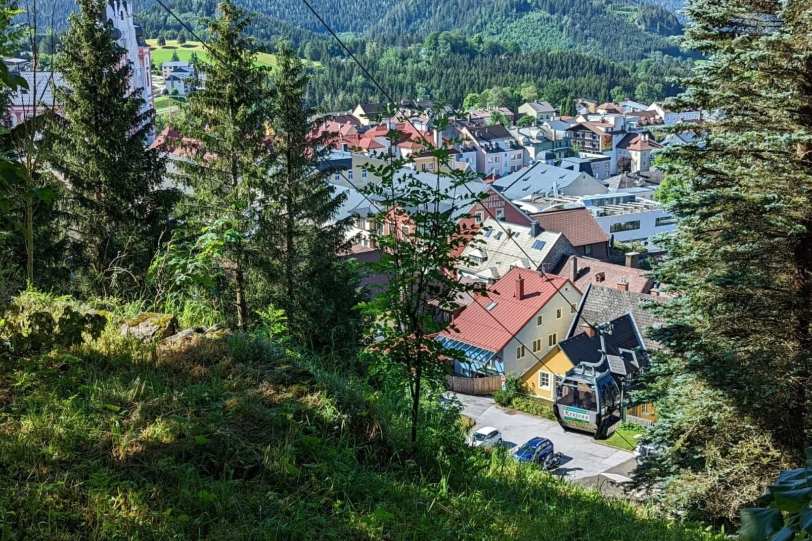 Apartment Bürgeralpe-Gebieden zomer 5km