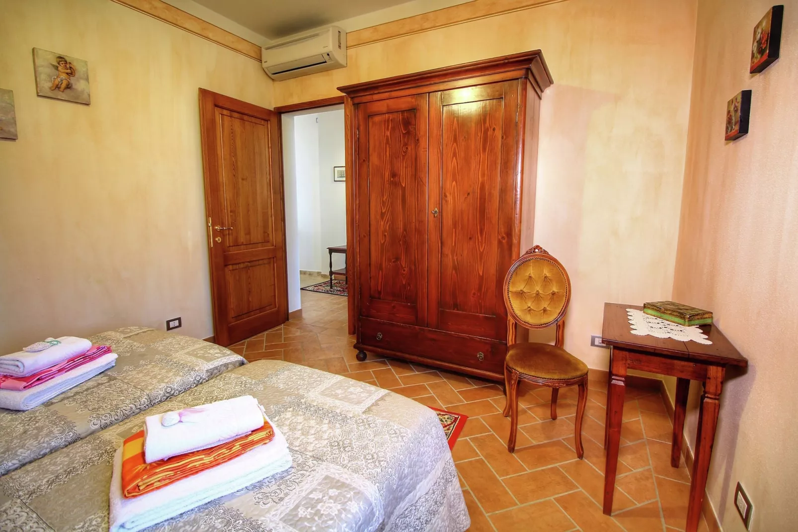 Casal Gheriglio Noceto-Slaapkamer