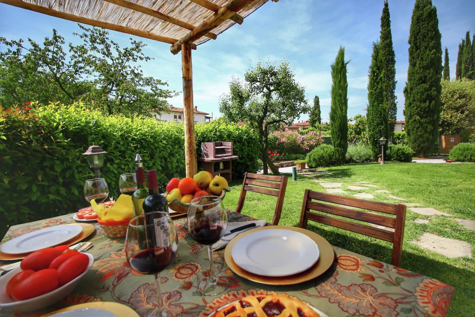 Casal Gheriglio Noceto-Terrasbalkon