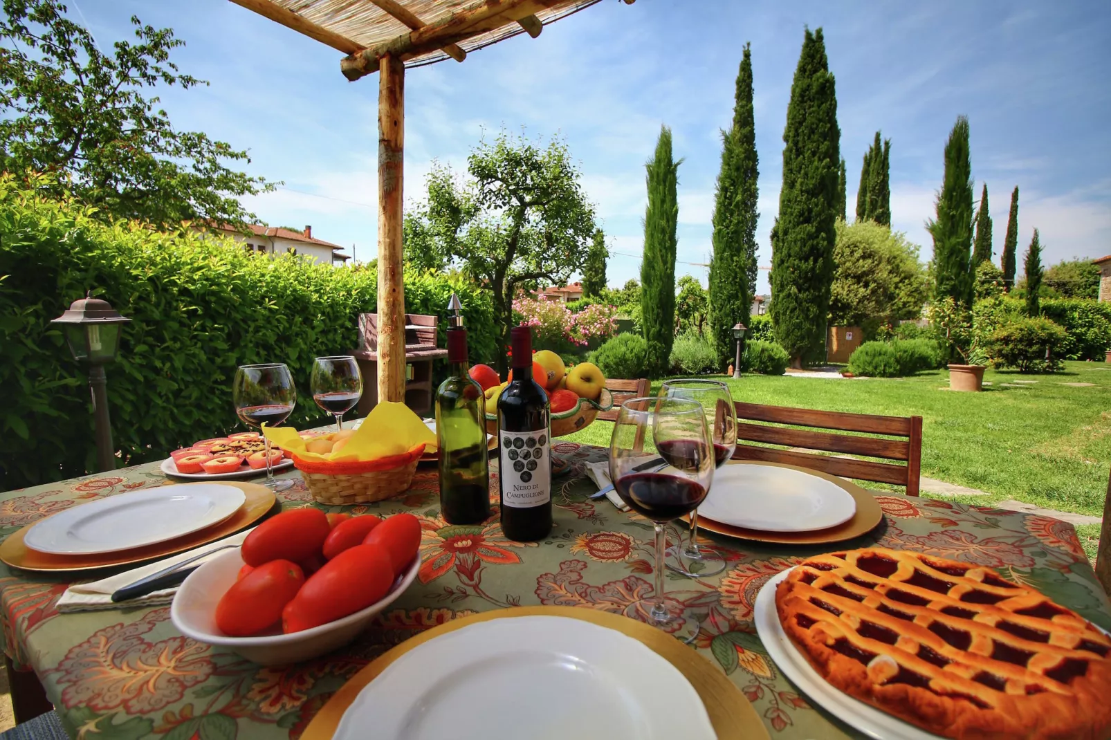 Casal Gheriglio Noceto-Terrasbalkon