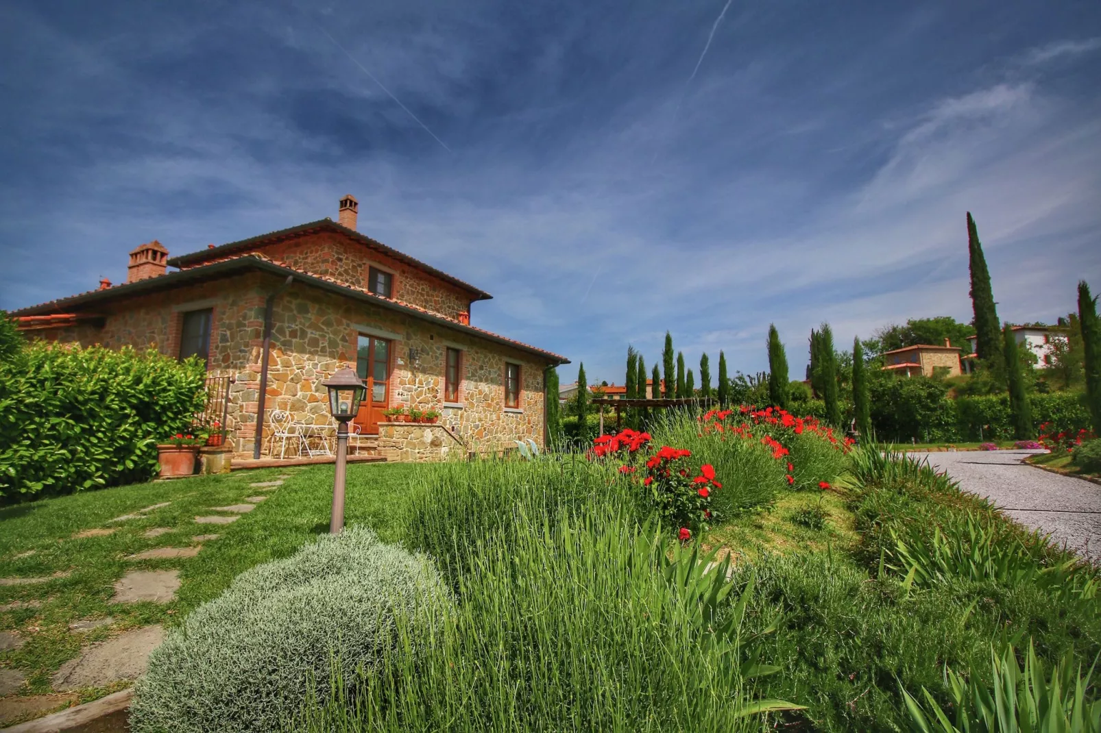 Casal Gheriglio Pergola-Buitenkant zomer