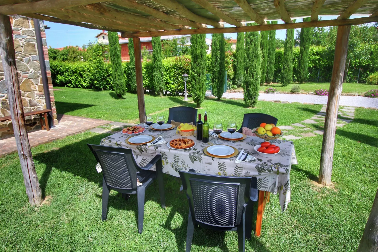 Casal Gheriglio Pergola-Terrasbalkon