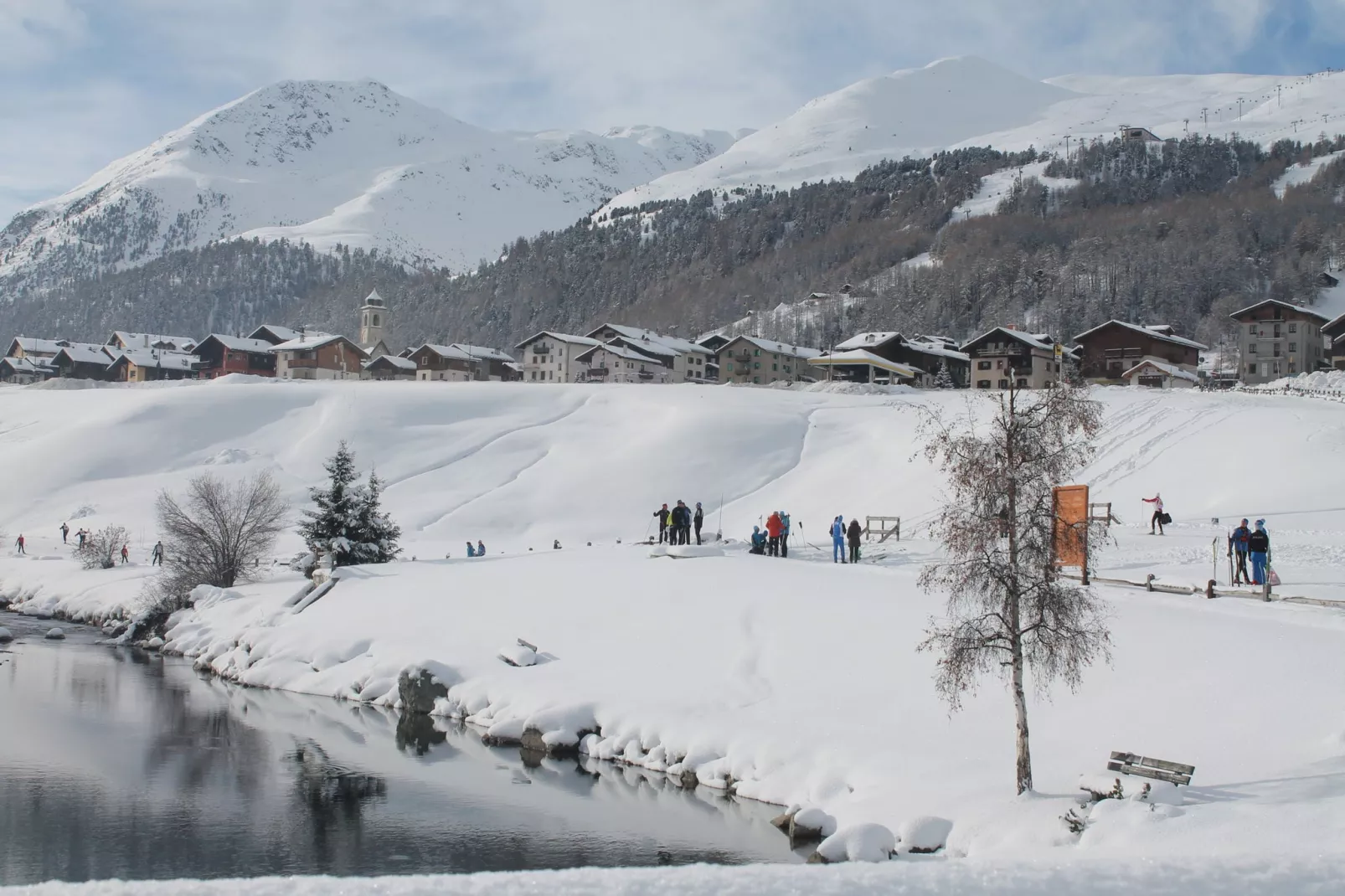 Baita Morena Due Bilo-Gebied winter 5km