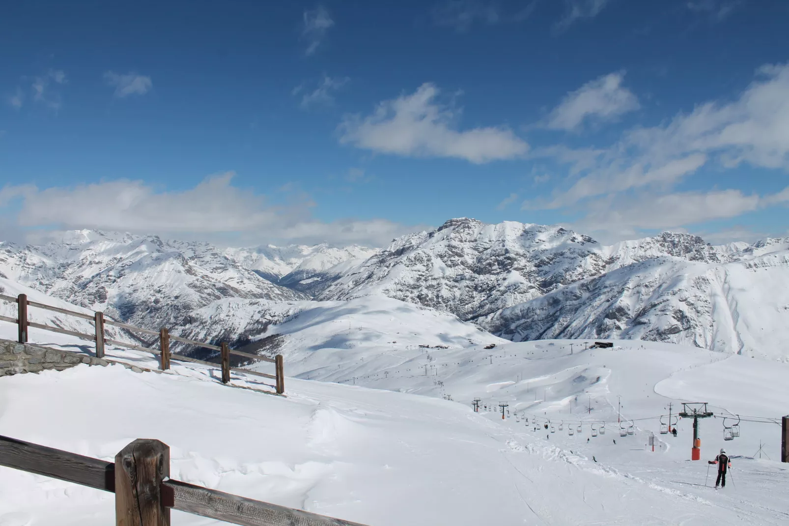 Baita Morena Due Trilo-Gebied winter 20km