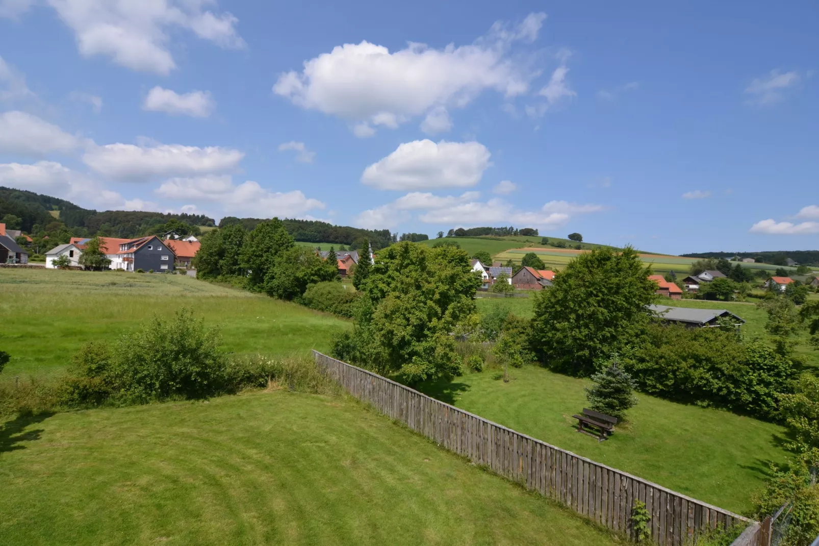 Sauerland - Diemelsee-Uitzicht zomer