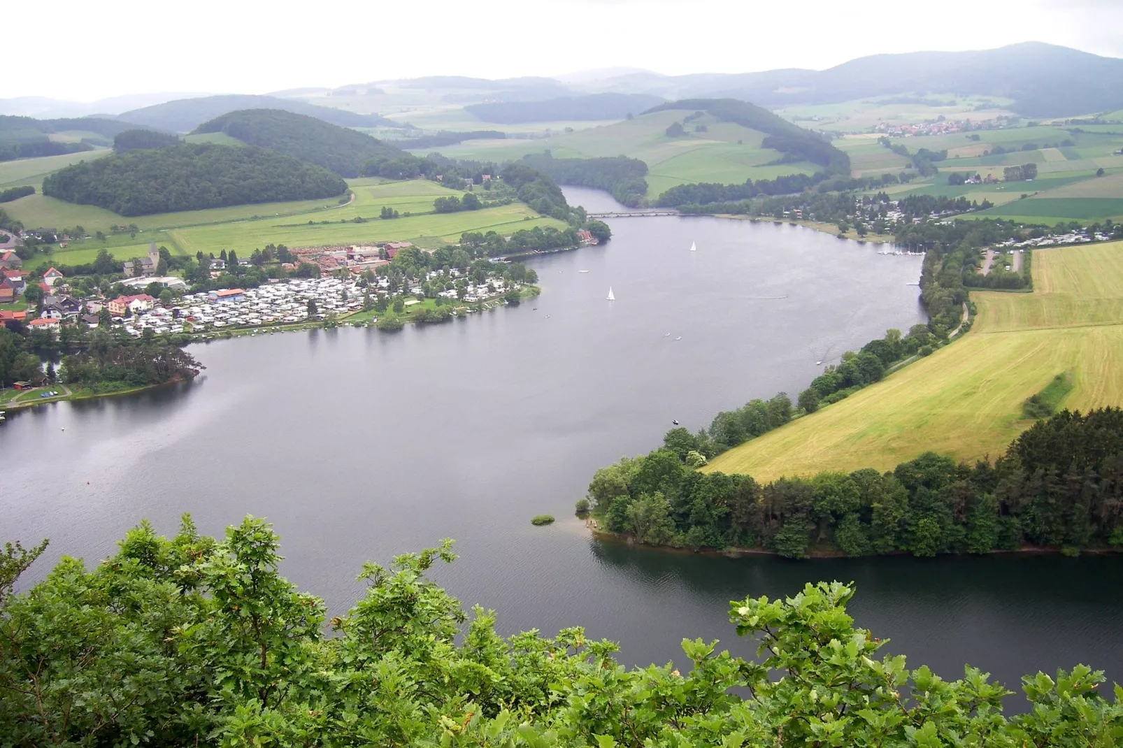 Sauerland - Diemelsee-Gebieden zomer 1km