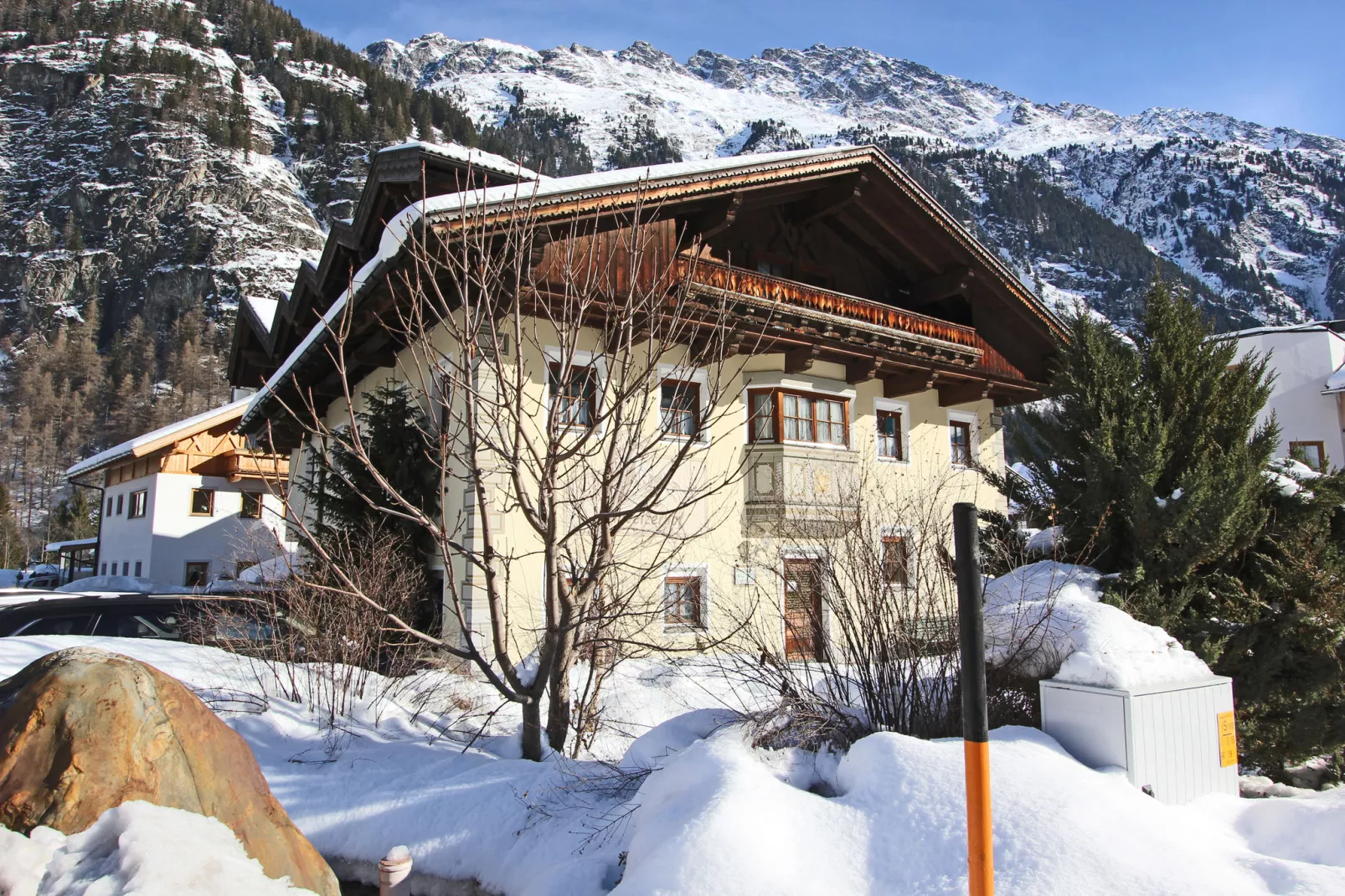 Sölden Apartment C-Exterieur winter