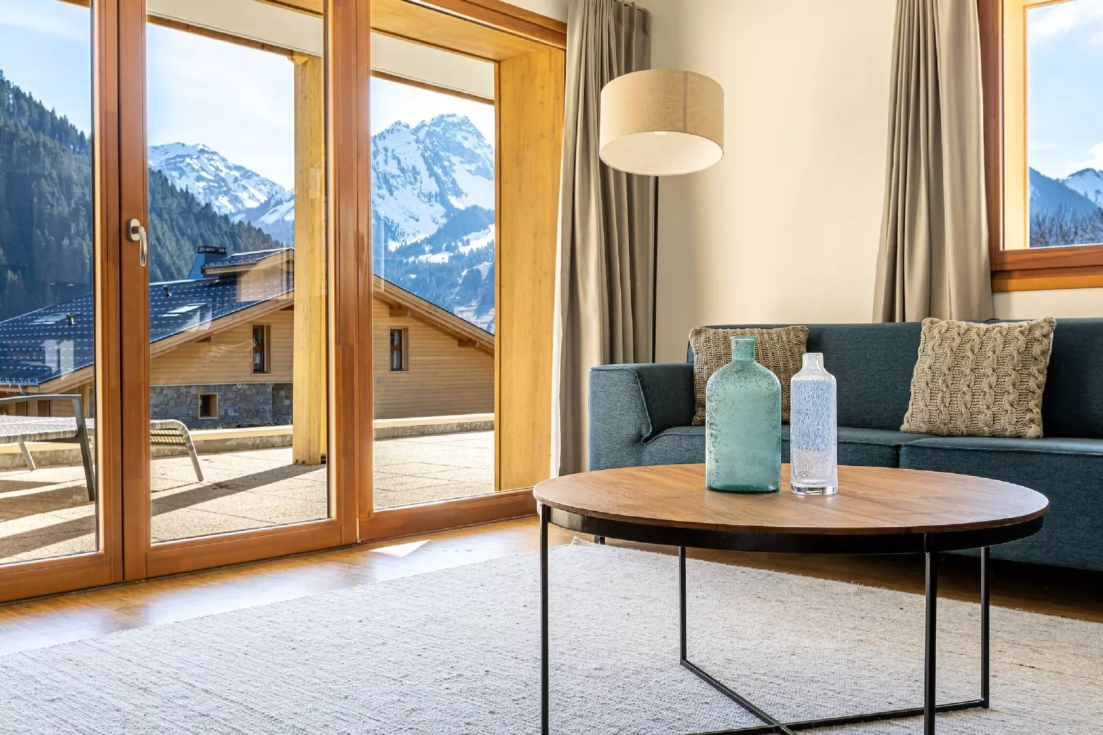 AlpChalets Portes du Soleil 9-Woonkamer