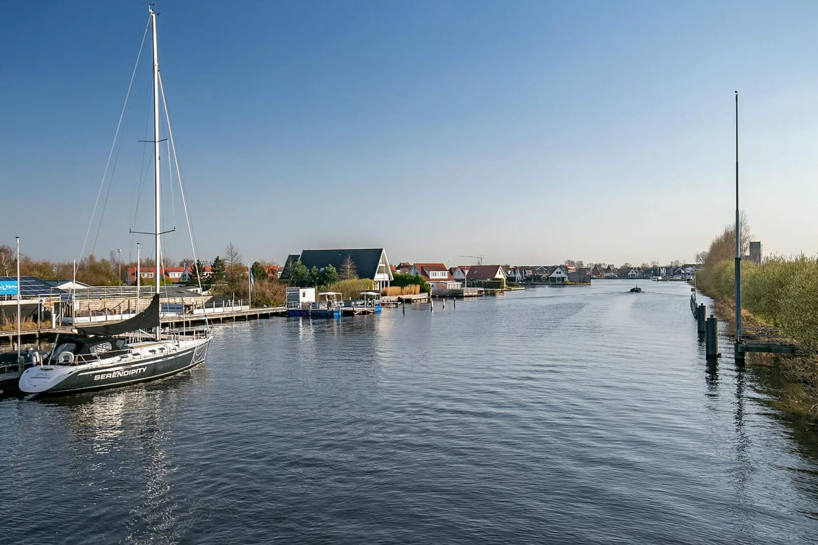 Fijn vakantiehuis in watersportdorp Grou-Gebieden zomer 1km