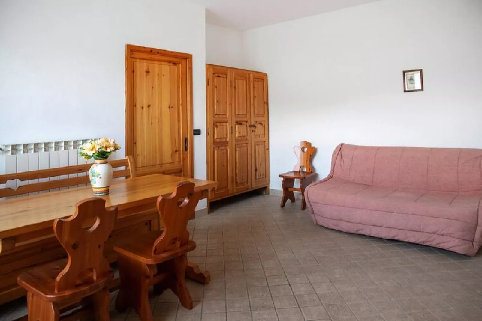 Appartements Villa Morosi Lamporecchio Typ B biloc4 Pers-Woonkamer