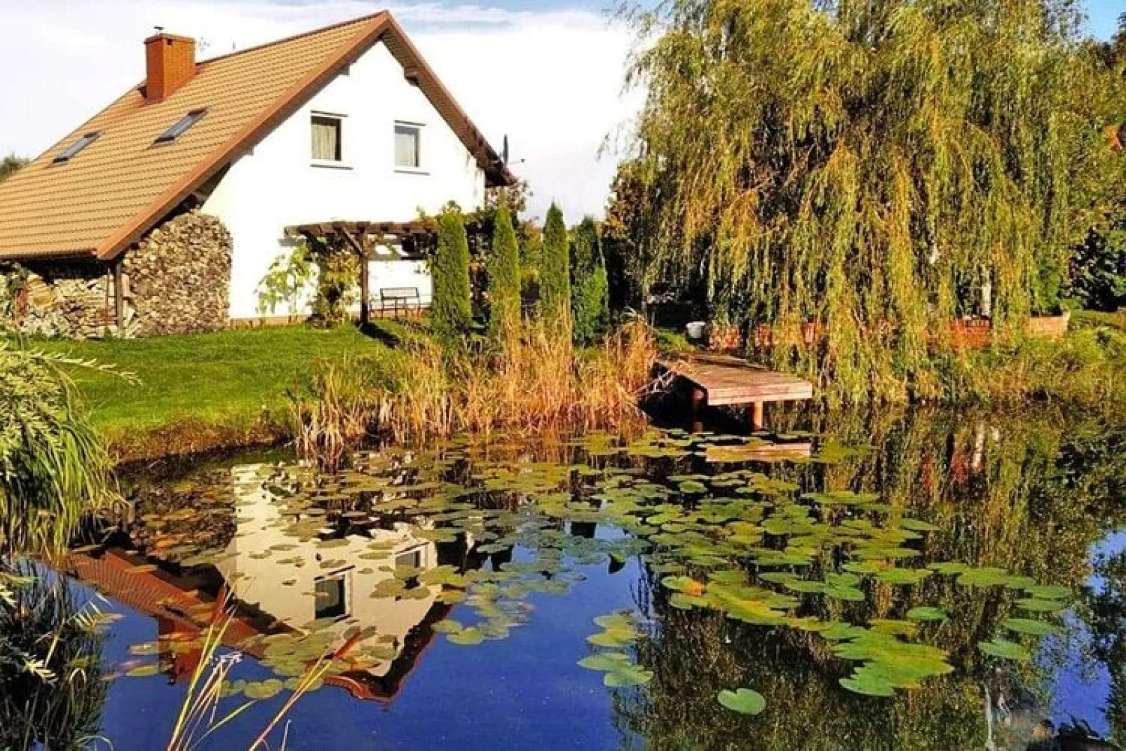 Mieszkanie wakacyjne Korzystno-Buitenkant zomer