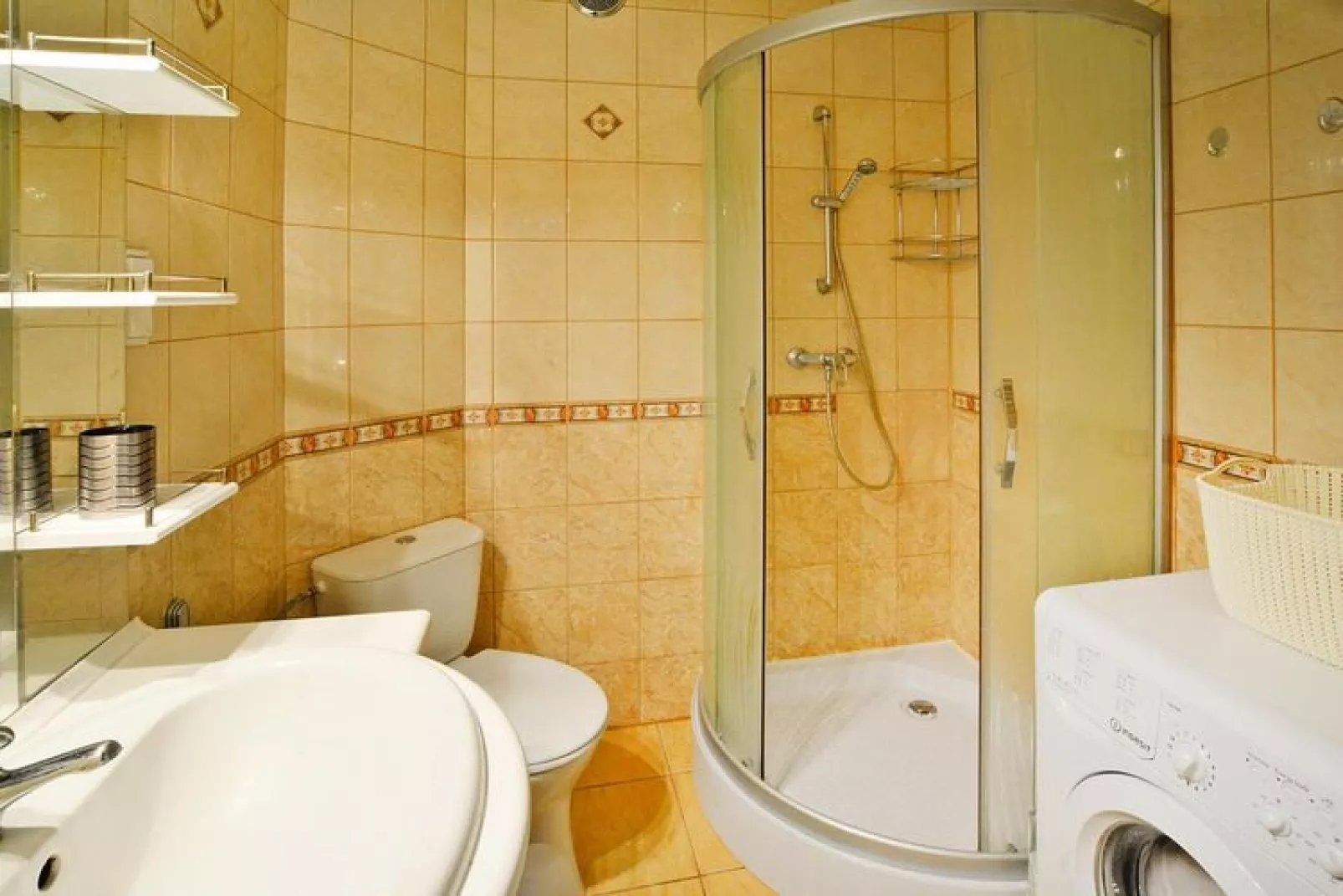 Apartament dla 5 osób Kołobrzeg-Badkamer