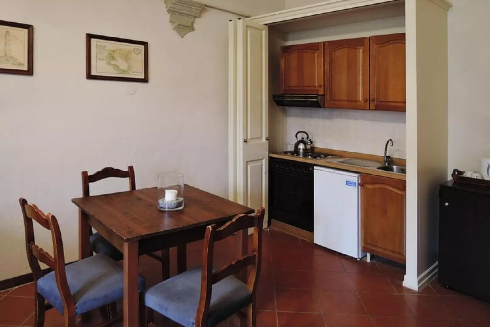 Holiday residence Villa Pitiana Donnini - Type 2-Raum-App Typ A 45 qm-Keuken