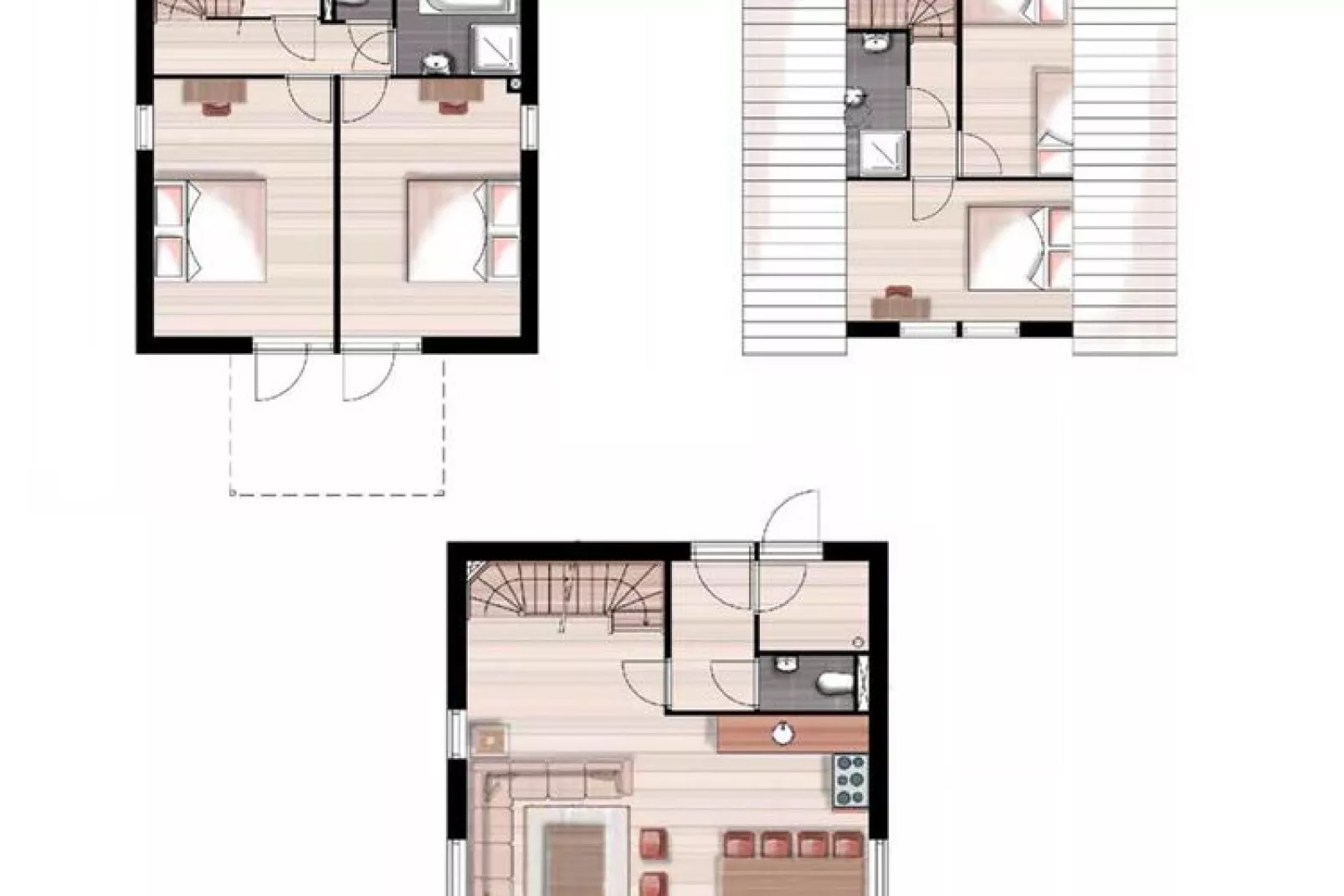 Villa Chiemsee Comfort, Eifeler Tor-Plattegrond