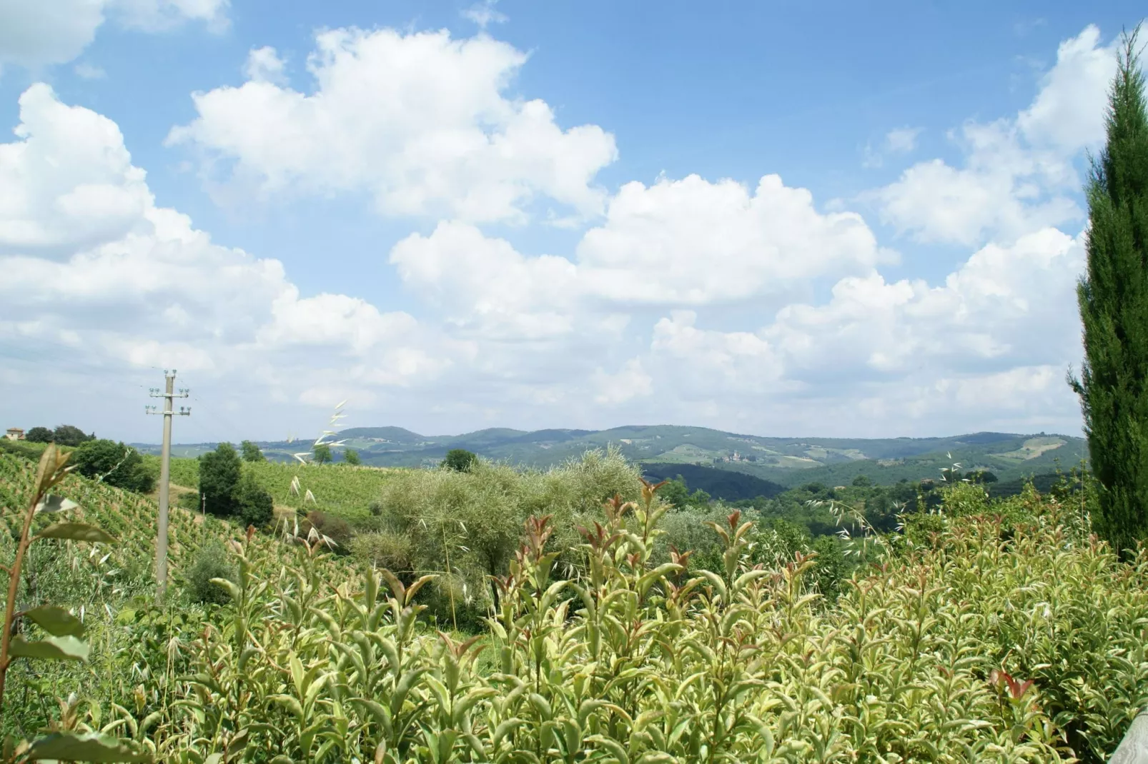 Chianti Village Morrocco B2-Uitzicht zomer