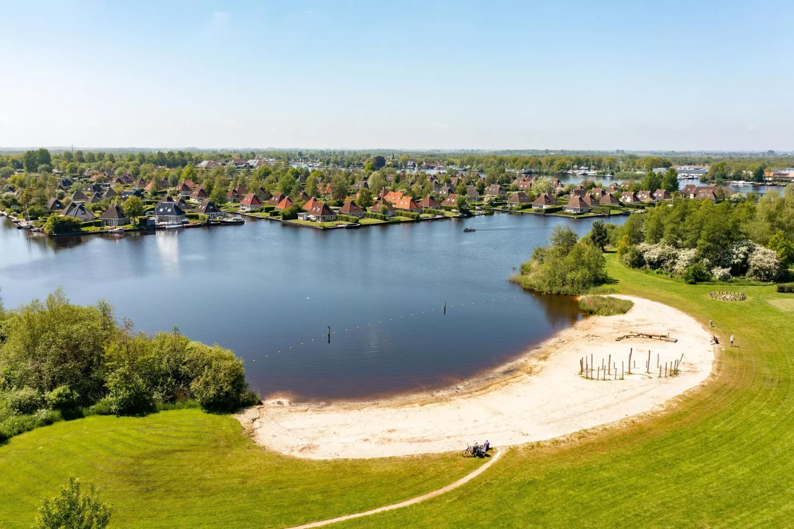 Buitenplaats It Wiid 6-Gebieden zomer 1km