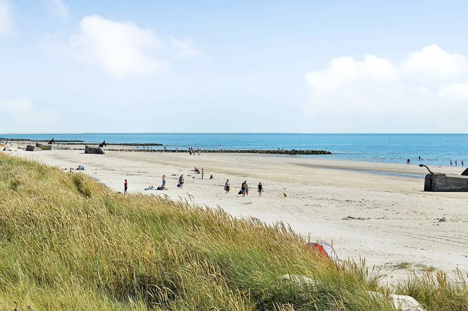 Schilderachtig vakantiehuis in Blåvand vlak bij de zee-Uitzicht