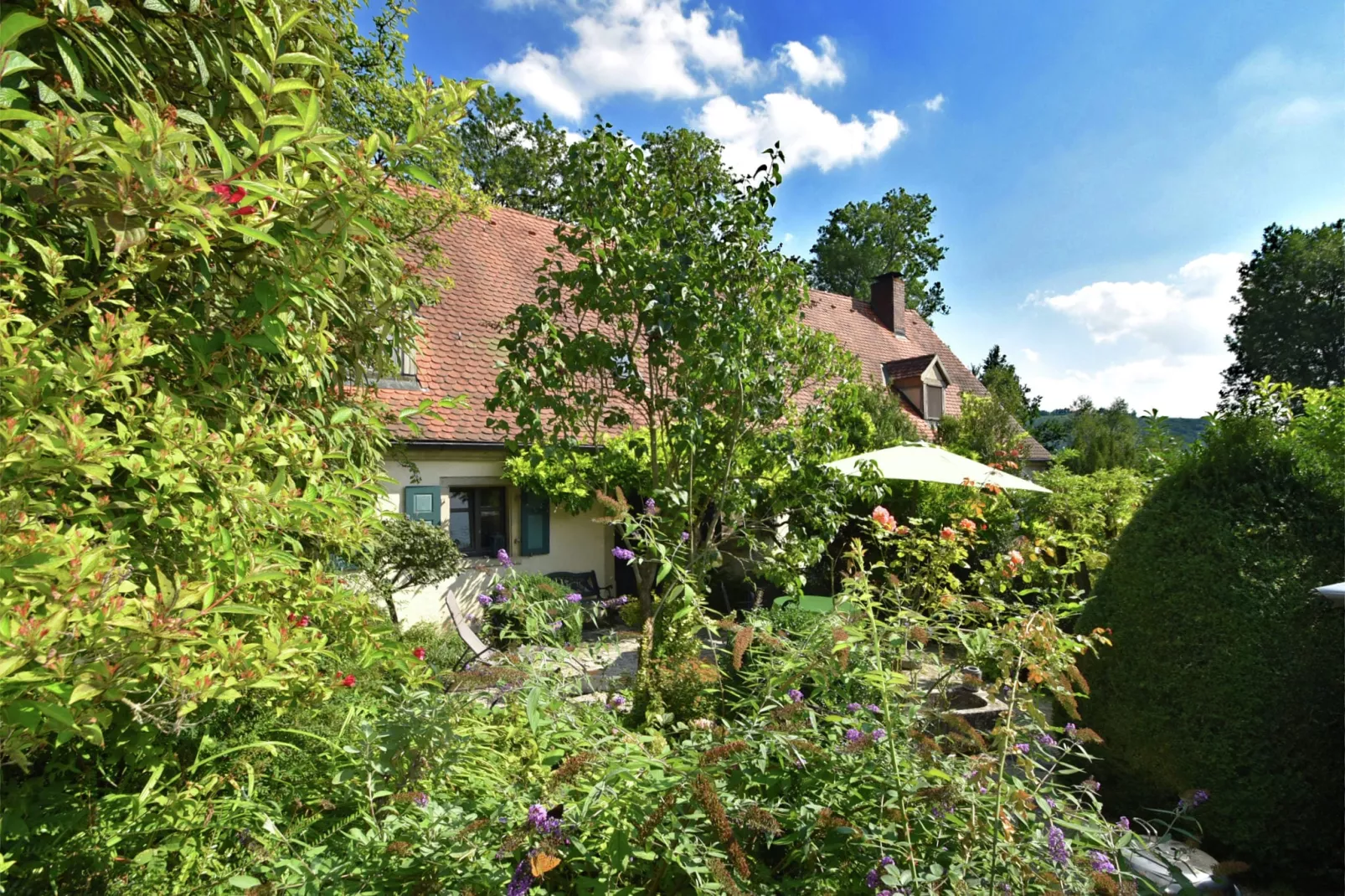 Rohrberghof-Buitenkant zomer