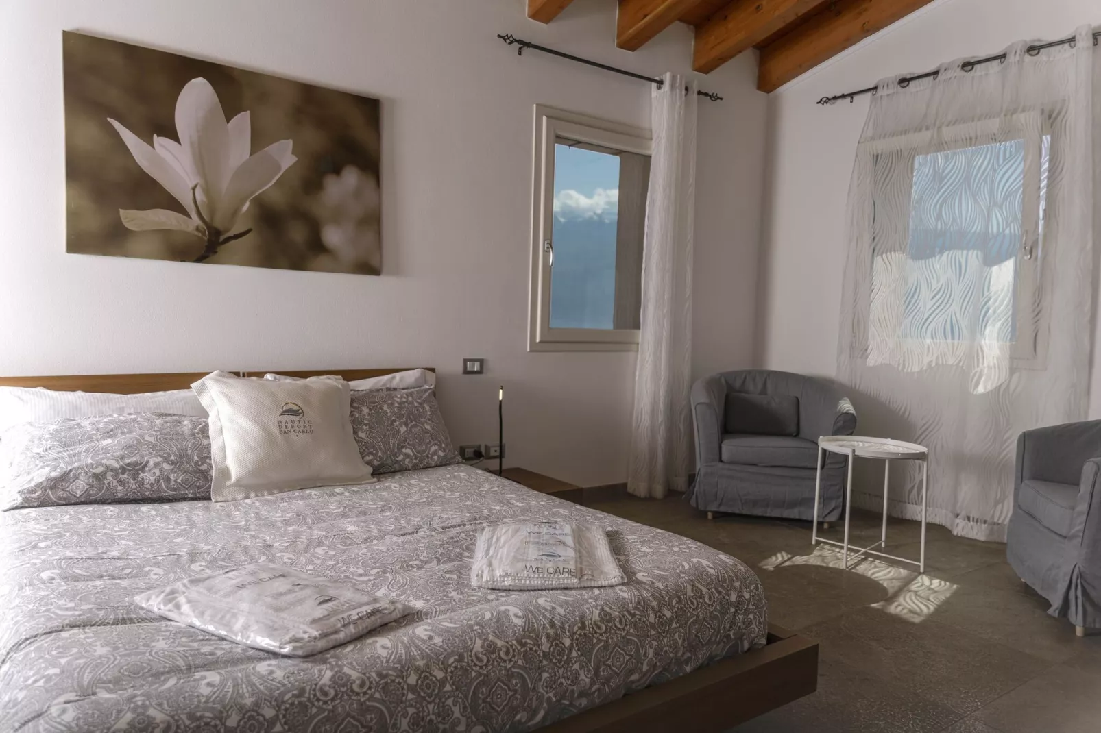 Holiday home Residence Nautic Resort San Carlo Gargnano-Villa Ortensia-Slaapkamer