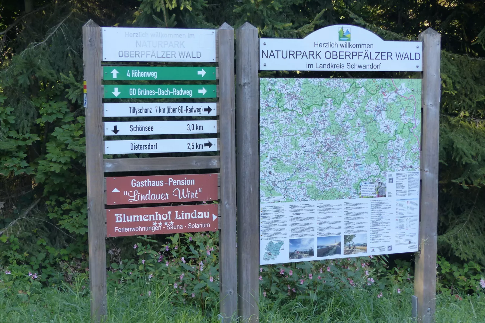 Weiherblasch II-Gebieden zomer 5km