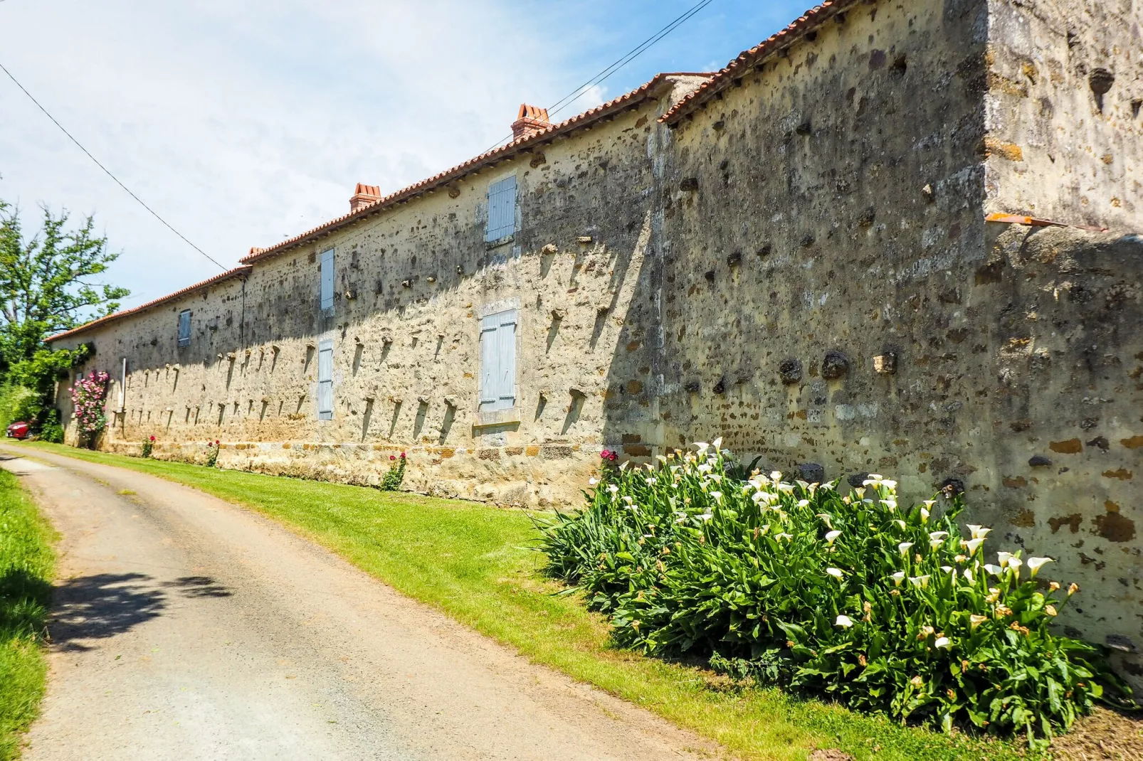 L'Orangerie-Gebieden zomer 1km