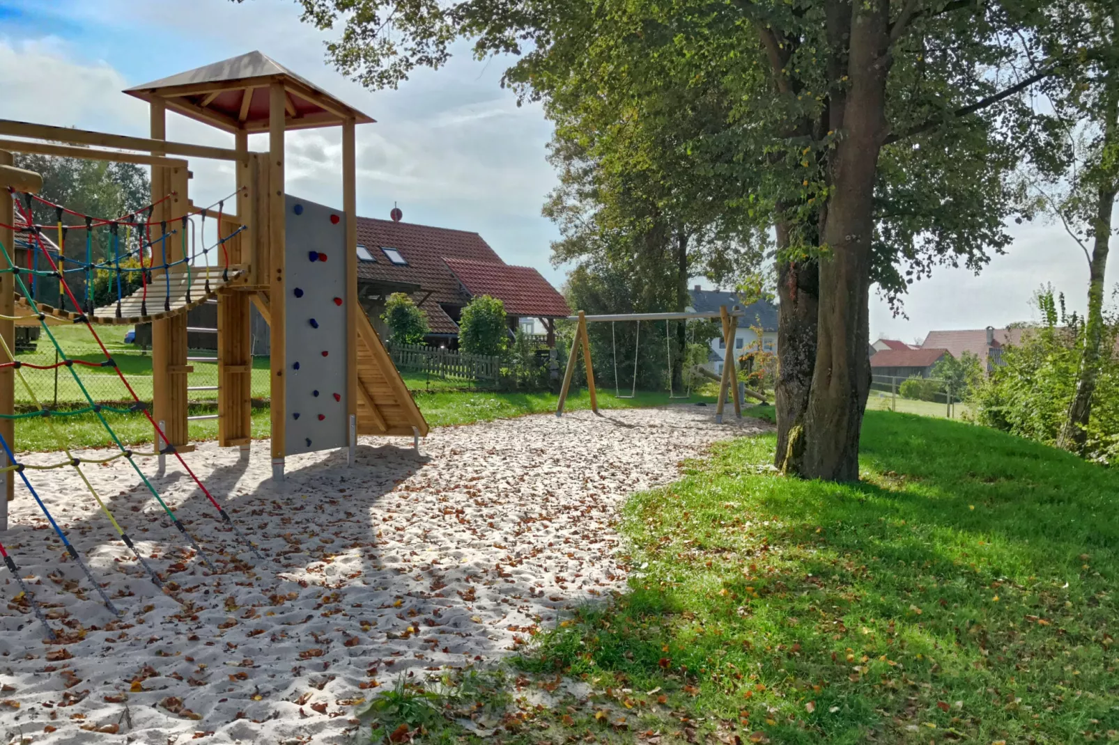 Ferienhaus Bavaria-Uitzicht zomer