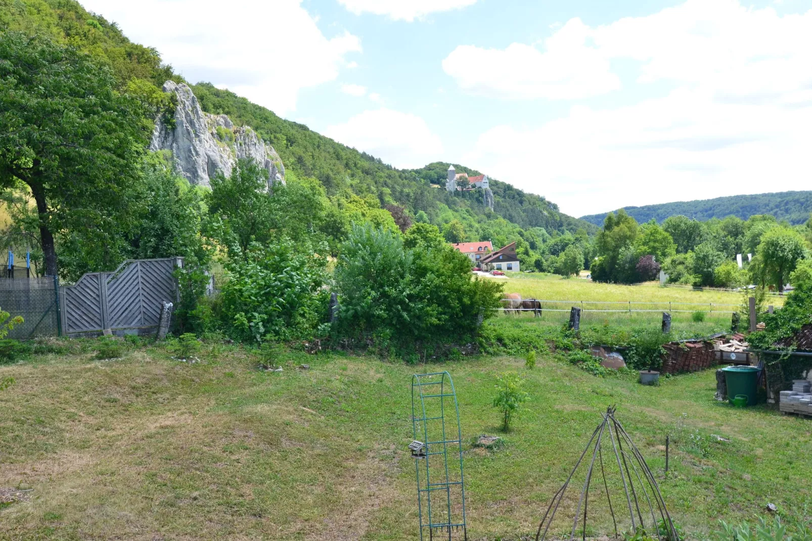 Im Altmühltal-Uitzicht zomer