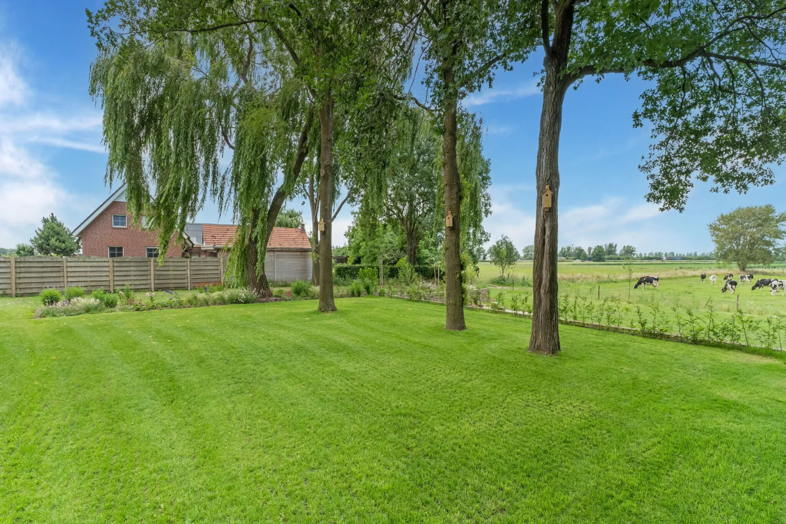 Hoeve Grenszicht-Tuinen zomer