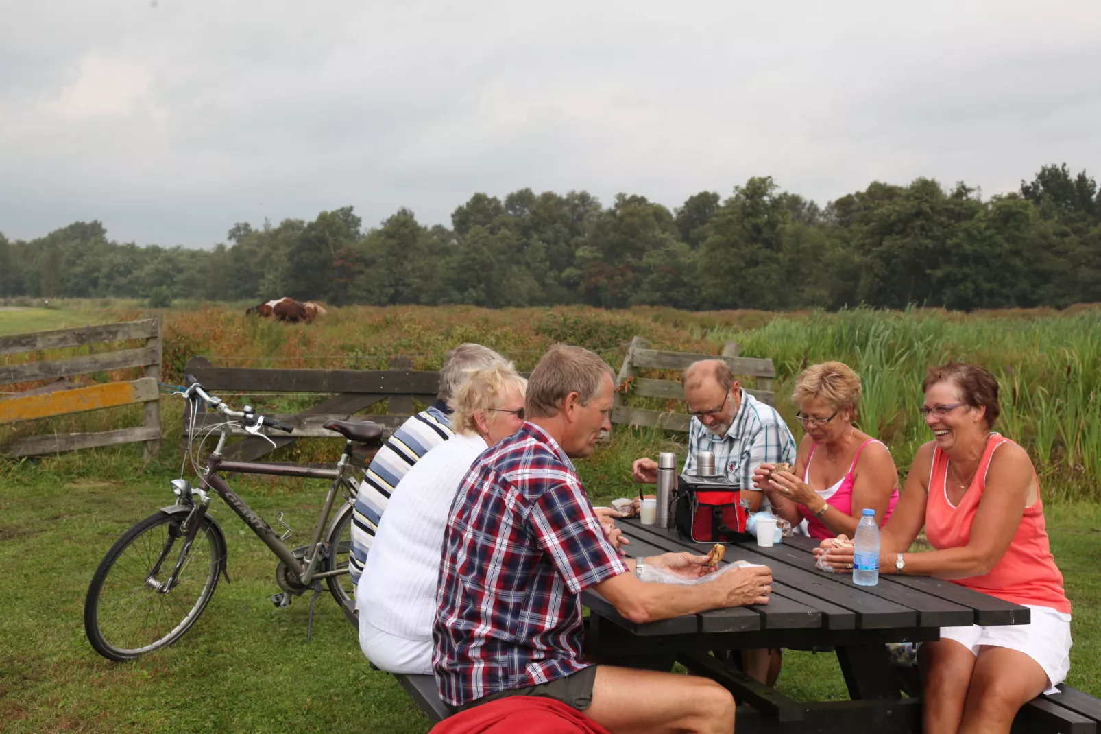 Waterpark Belterwiede 1-Gebieden zomer 5km