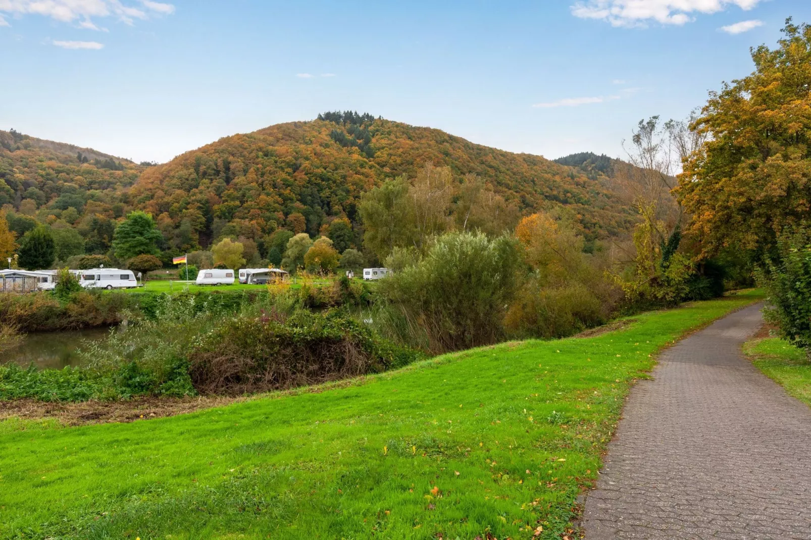 Ferienhaus mit Moselblick-Gebieden zomer 5km