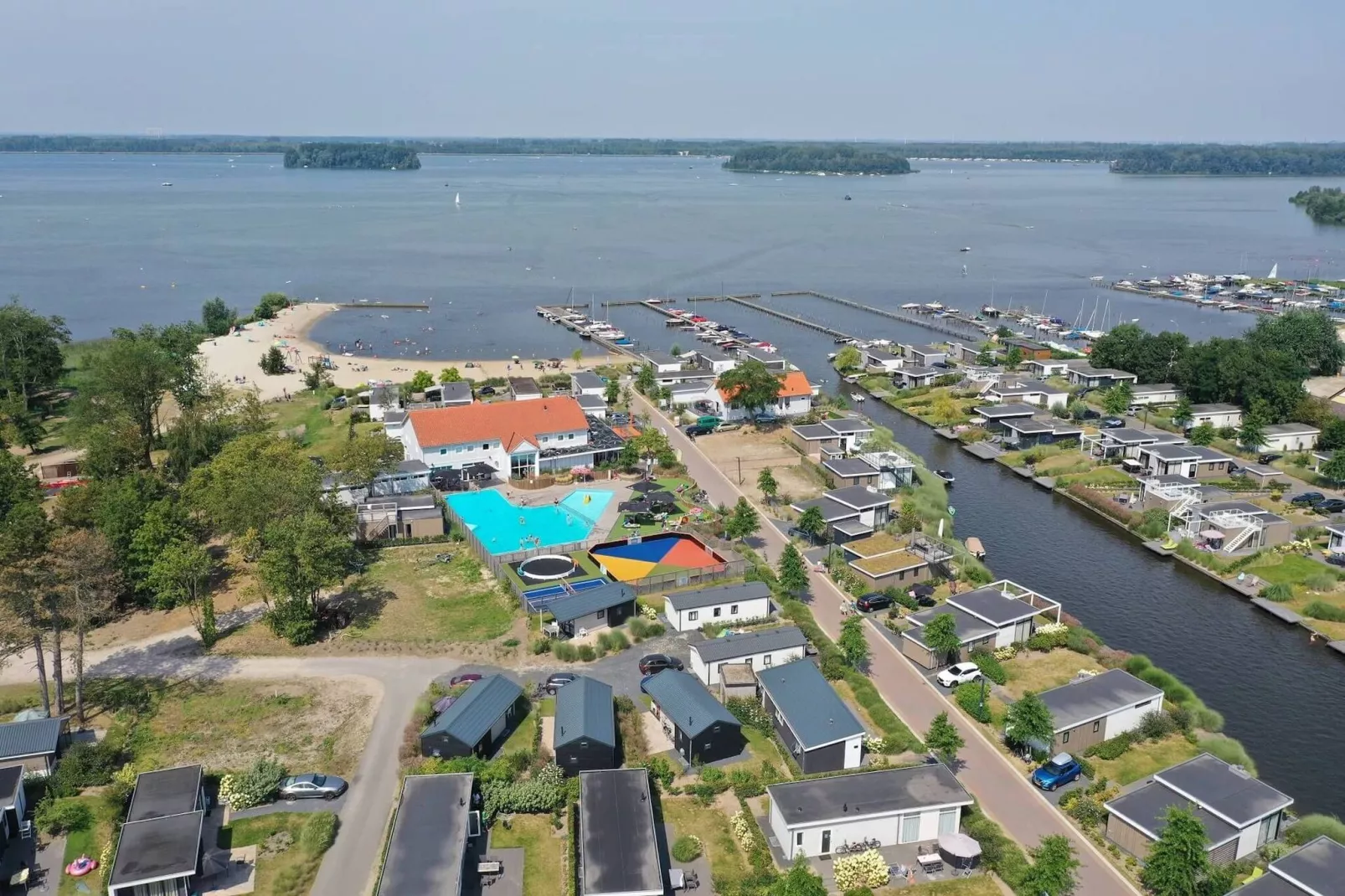 Resort Veluwemeer 8-Gebieden zomer 1km