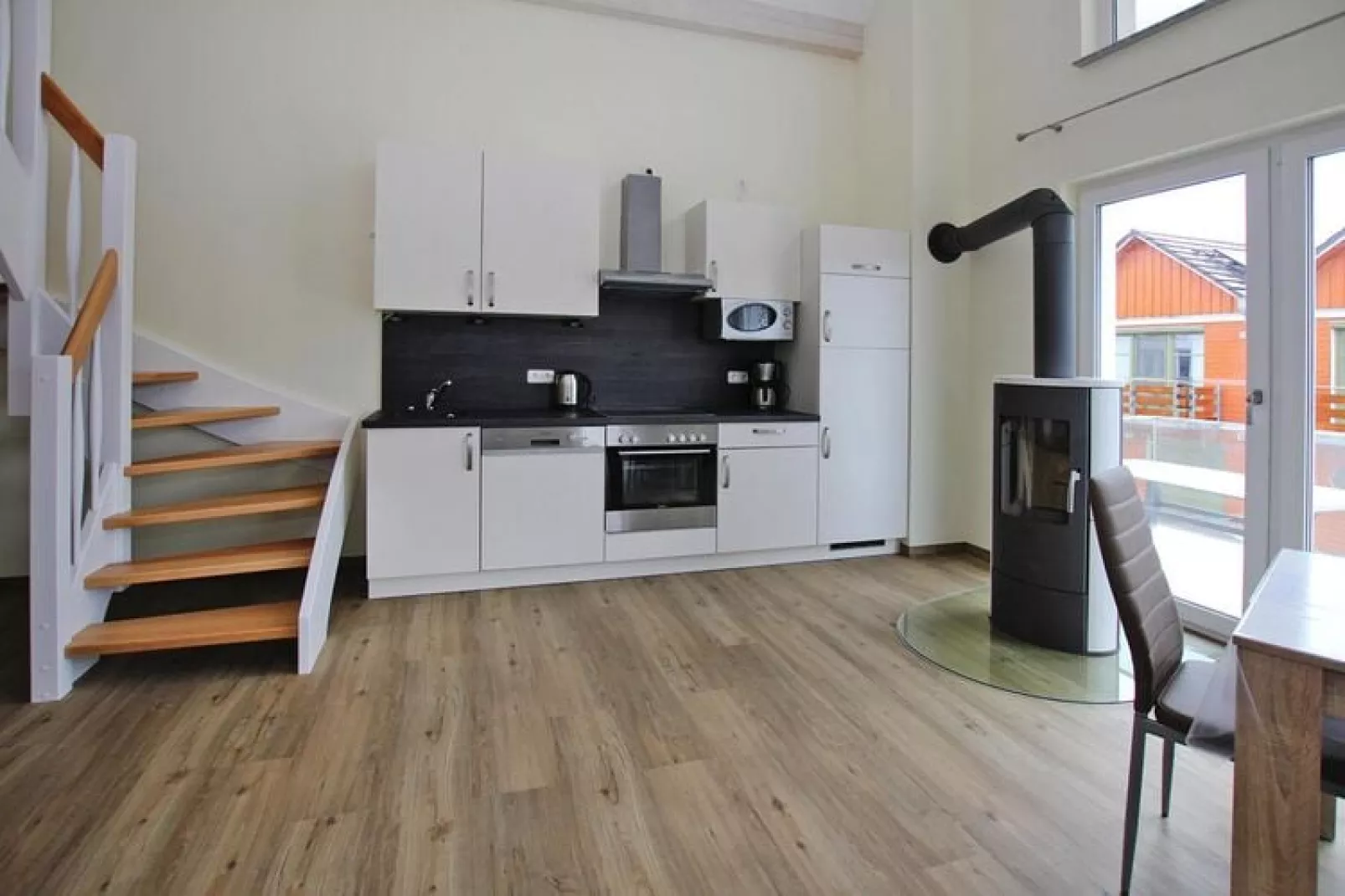 Apartment Hafenflair / Haus 1 OG-Wohnung 3 4 Pers-Keuken