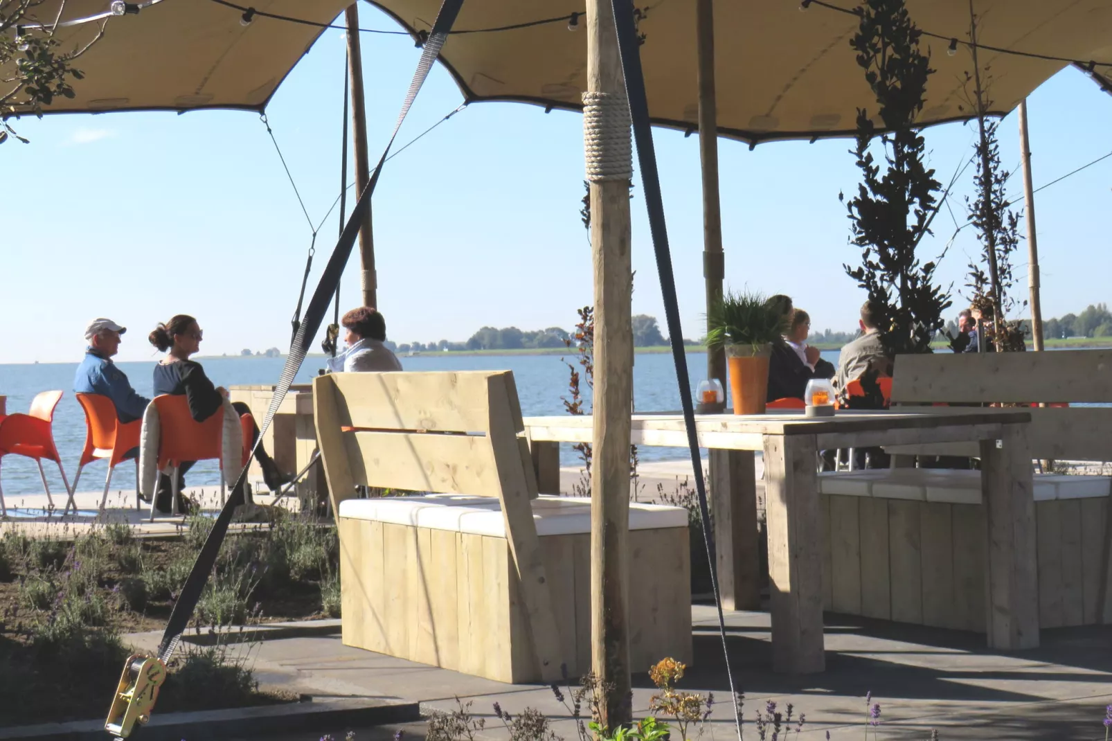 Resort Markermeer 4-Gebieden zomer 1km