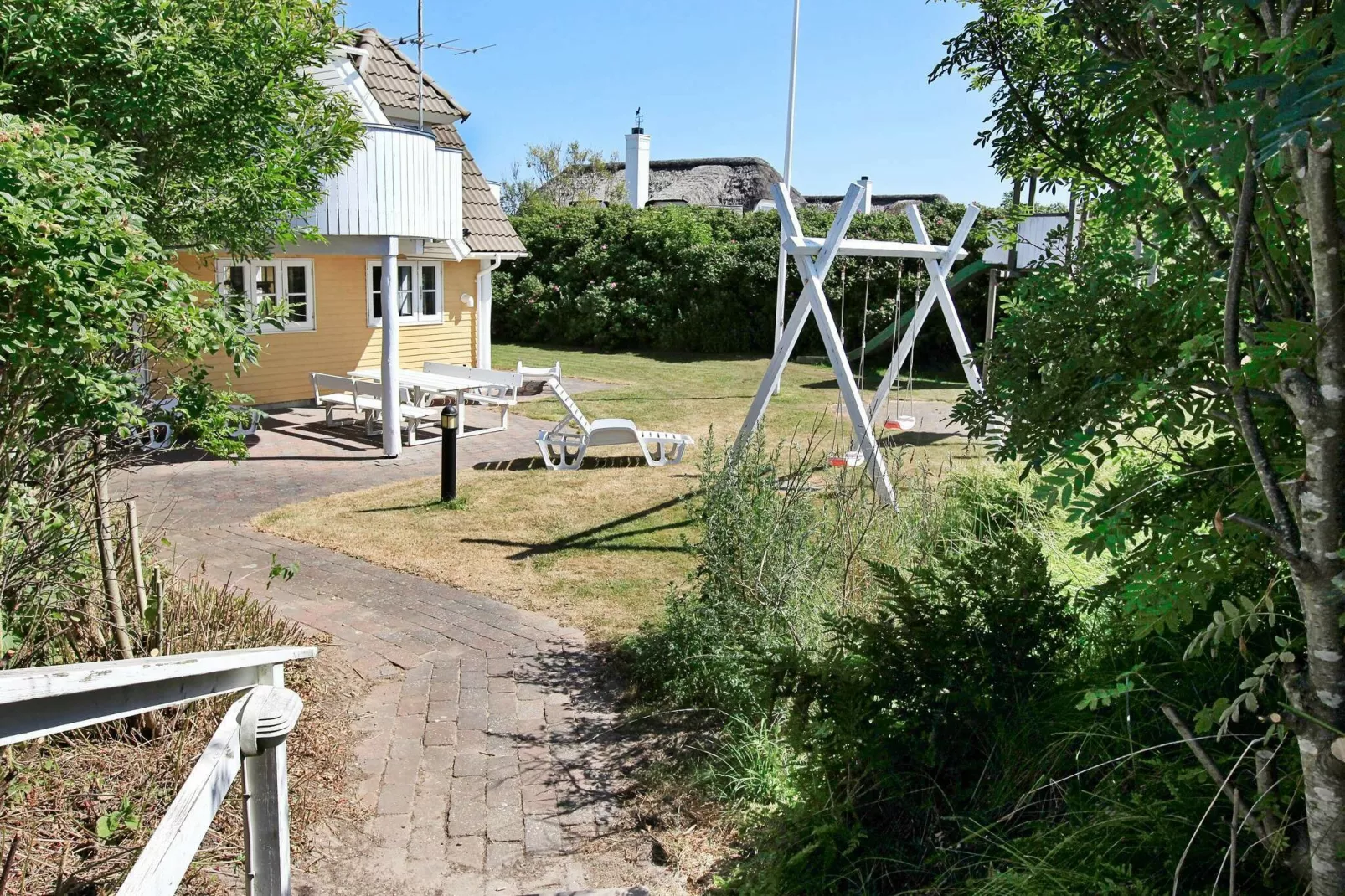 Prachtig vakantiehuis in Blåvand met een privézwembad-Uitzicht